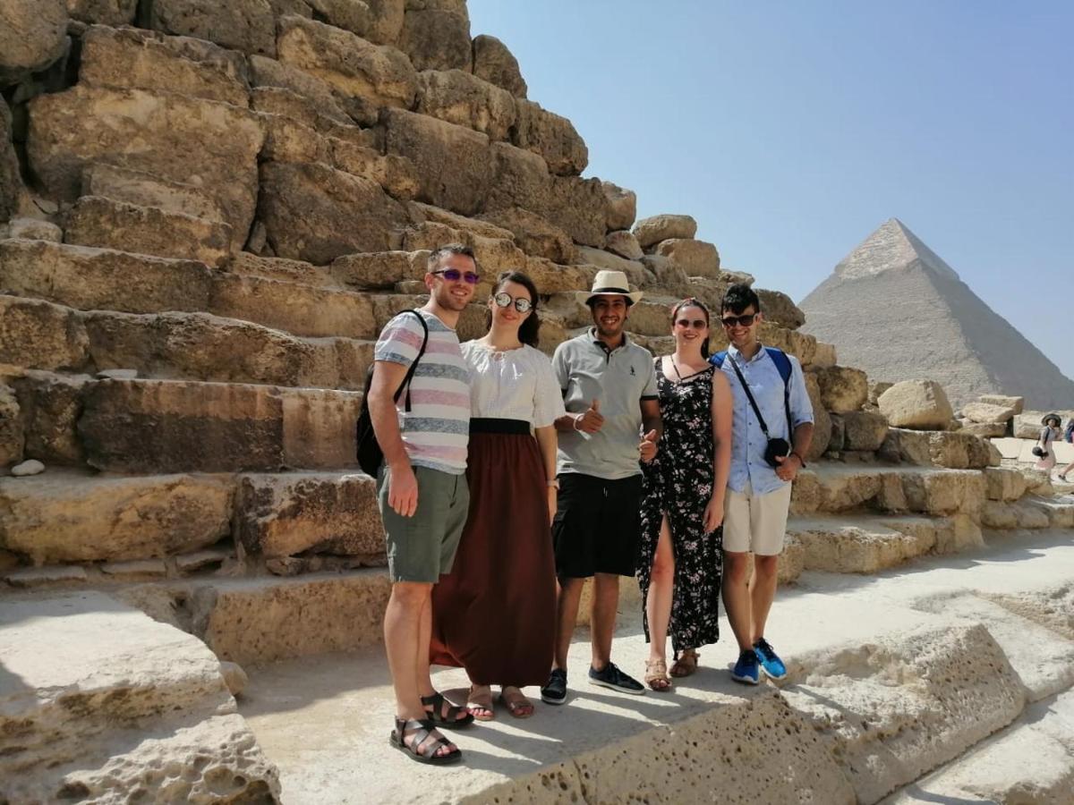 Happy Days Pyramids Inn Kafret el-Gabal المظهر الخارجي الصورة